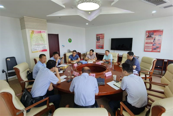 淮南市黨史學習教育指導組來我局督導工作