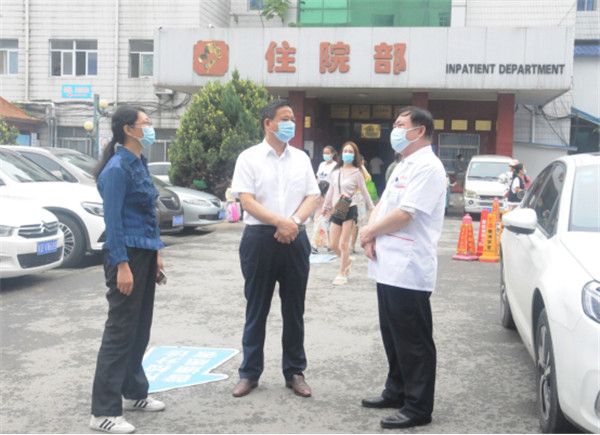 淮南市衛(wèi)生健康委黨組書記、主任汪世福前往市婦幼保健院開展工作調(diào)研