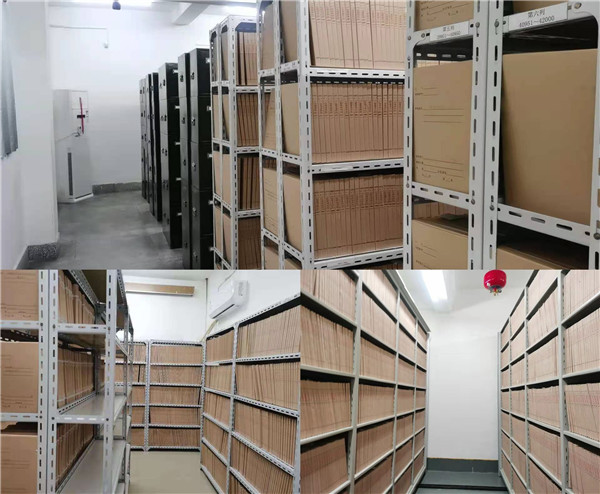 淮南市城鄉(xiāng)建設(shè)檔案館做好汛期檔案的防護工作