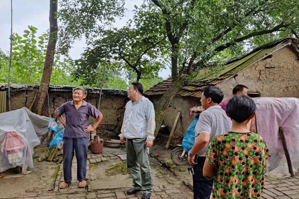 淮南市壽縣：選派干部“戰(zhàn)”在防汛、防臺風一線