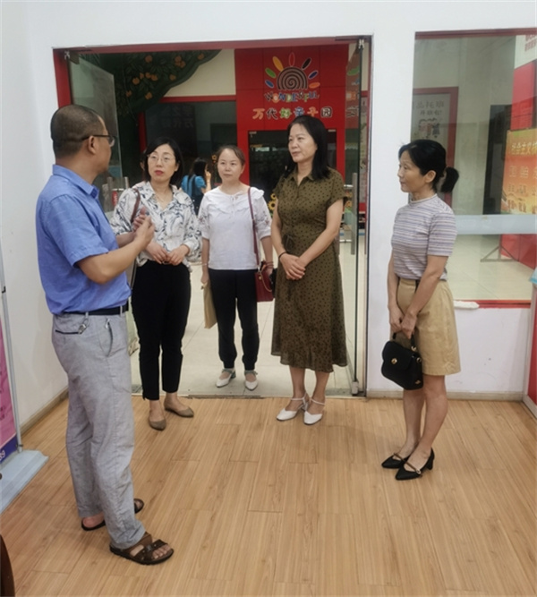 淮南市婦女兒童活動中心赴宣城、銅陵學習考察婦兒活動中心、皖嫂家政服務中心建設
