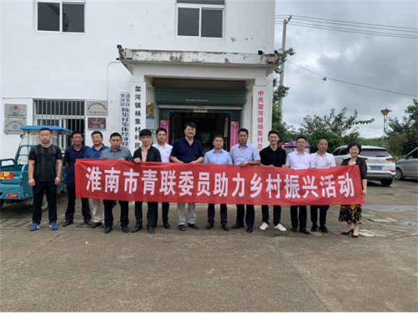 淮南市青聯(lián)開展學(xué)習(xí)習(xí)近平總書記“七一”重要講話精神，助力鄉(xiāng)村振興交流活動(dòng)