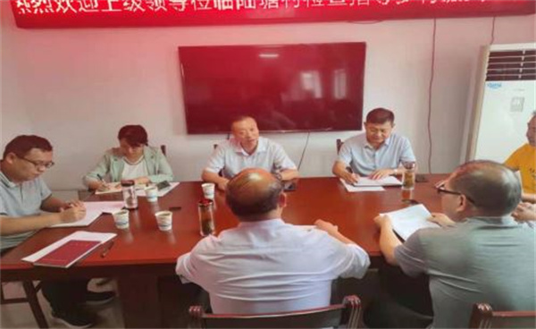 淮南市紀委監(jiān)委駐市委組織部紀檢監(jiān)察組領導調研田家庵區(qū)安成鎮(zhèn)陸塘村鄉(xiāng)村振興工作