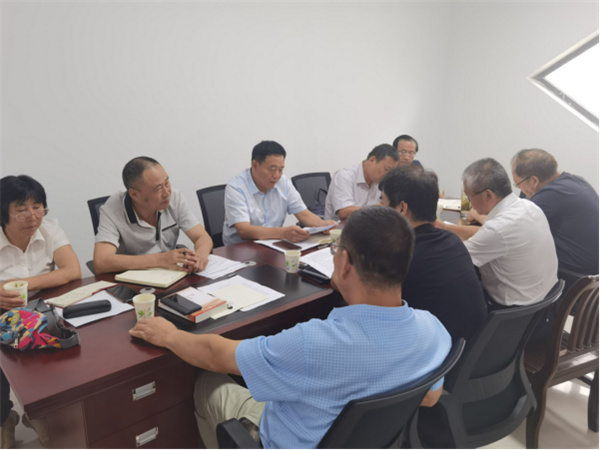 淮南市林業(yè)局黨組書記魯金杰列席黨支部聯系點組織生活會