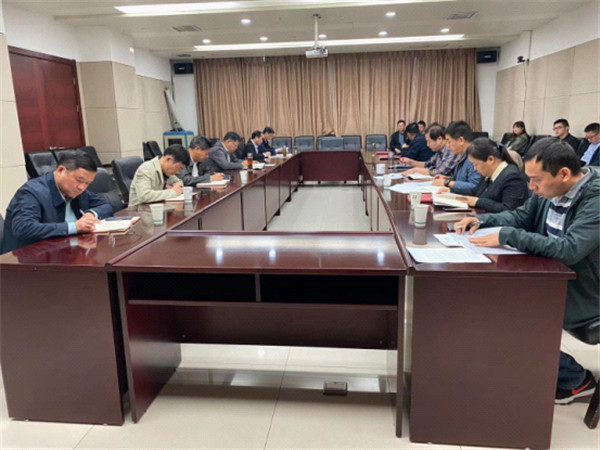 淮南市城鄉(xiāng)建設局傳達學習淮南市第十一次黨代會精神