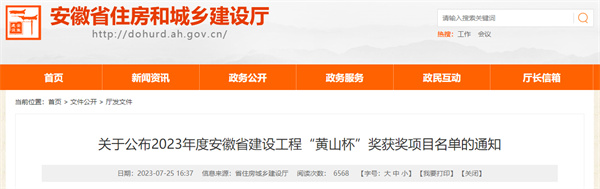 獲獎名單揭曉！淮南6個項目入選